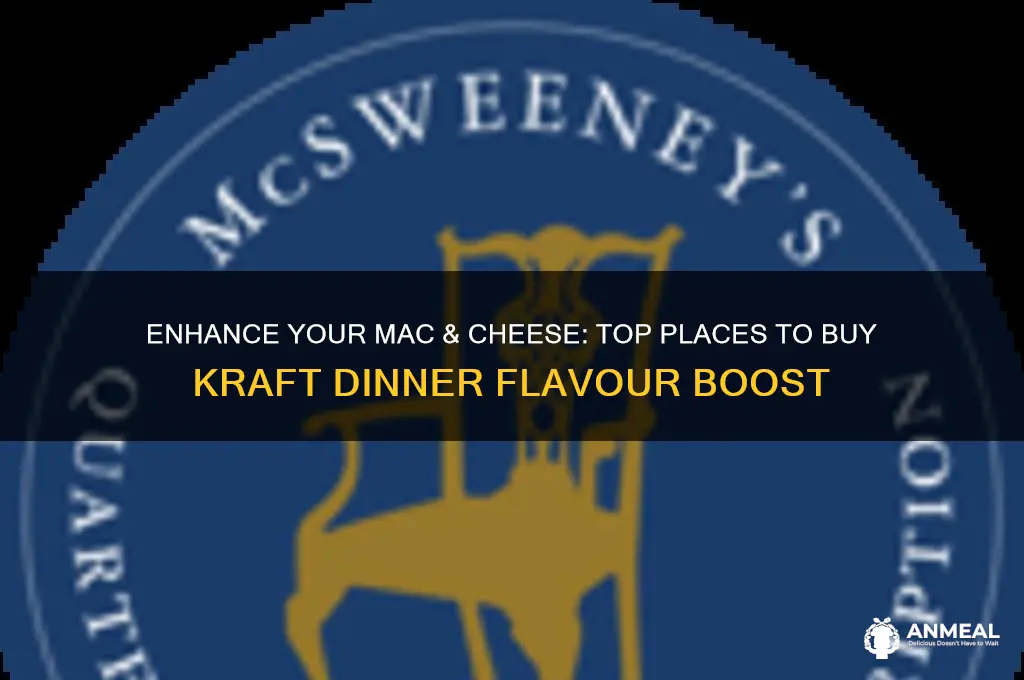 where to buy kraft dinner flavour boost
