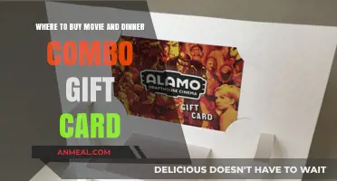 Best Places to Purchase Movie and Dinner Combo Gift Cards