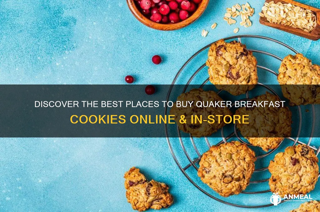 where to buy quaker breakfast cookies