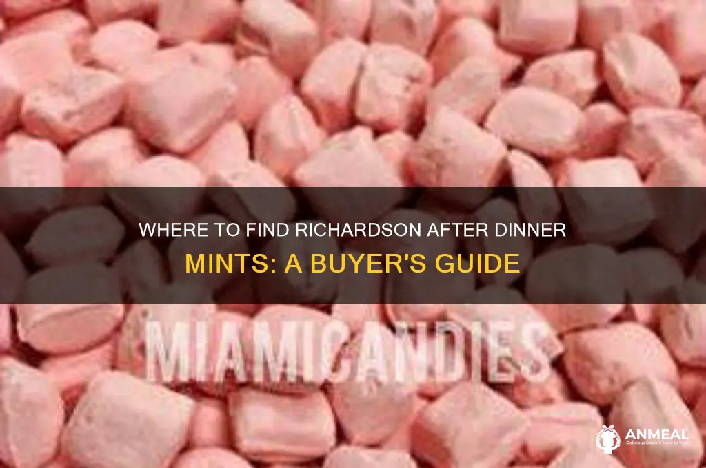 where to buy richardson after dinner mints