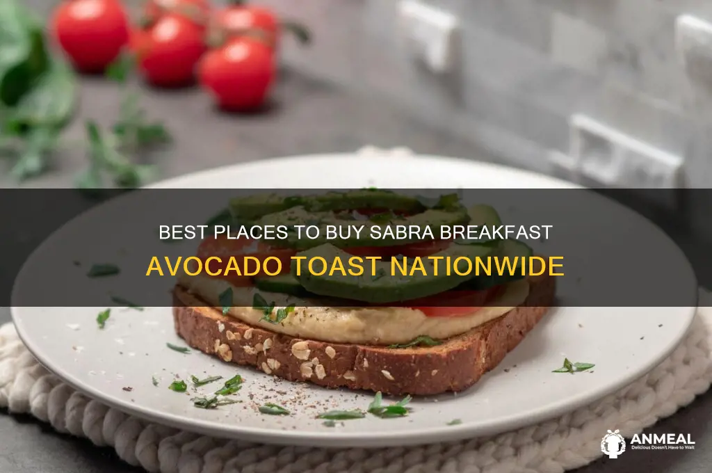 where to buy sabra breakfast avocado toast