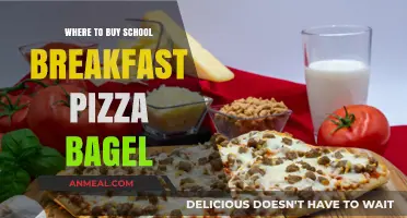 School Breakfast Pizza Bagels: Top Places to Purchase This Classic Treat
