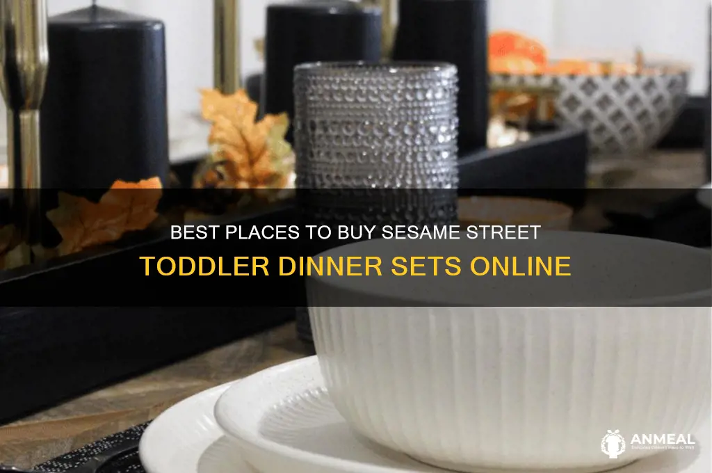 where to buy sesame street dinner set for toddler