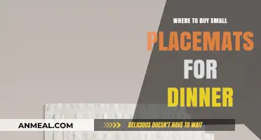 Best Places to Buy Small Placemats for Dinner Parties