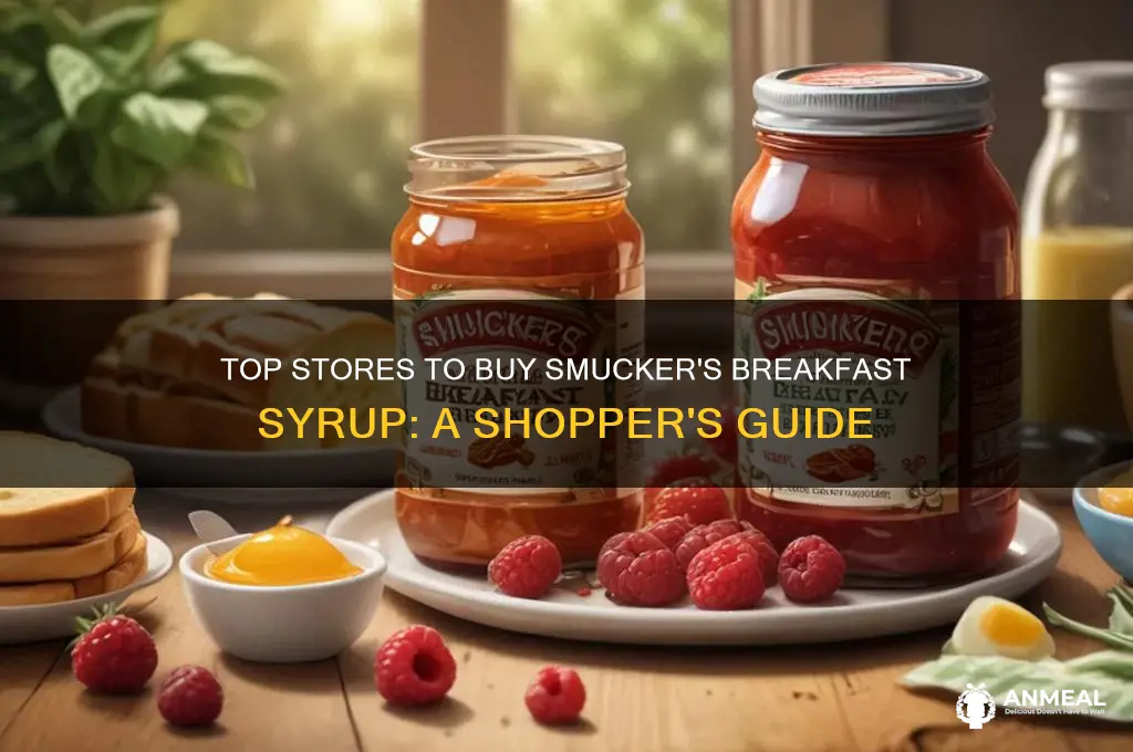 where to buy smuckers breakfast syrup