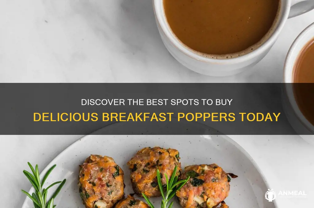 where to buy tasty breakfast poppers