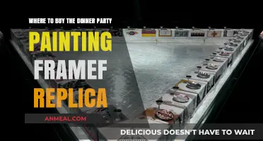 Find the Perfect Dinner Party Painting Frame Replica: Top Buying Spots