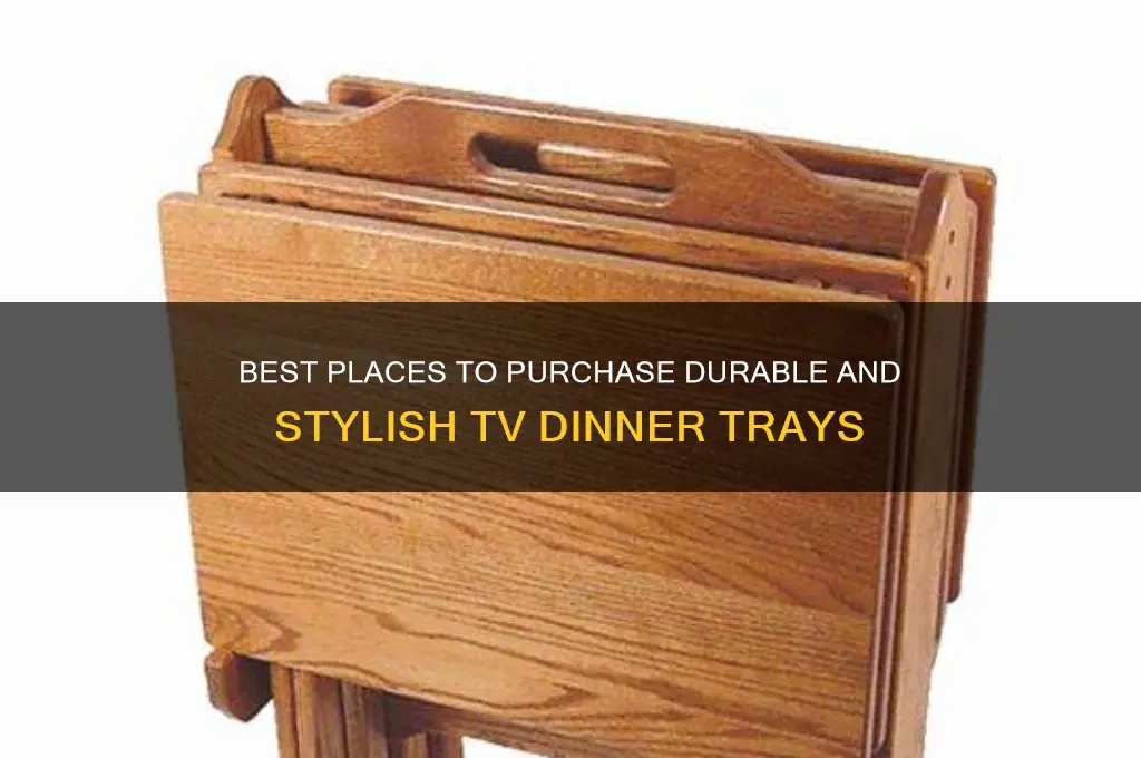 where to buy tv dinner trays