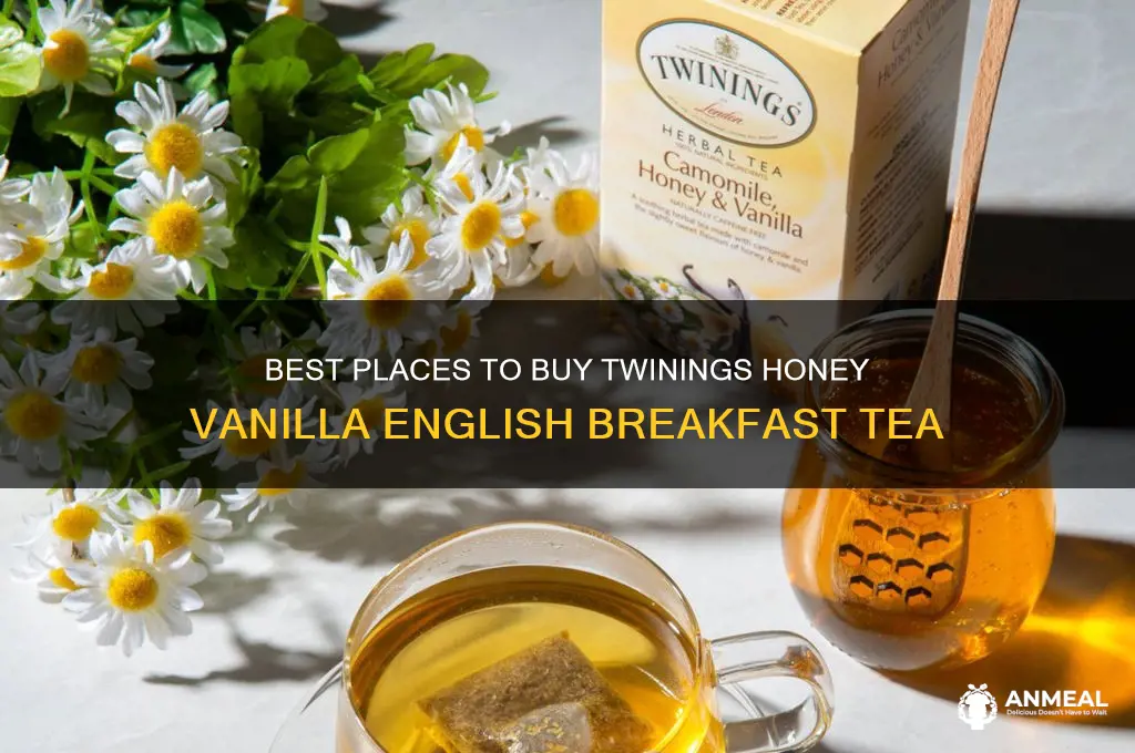 where to buy twinings english breakfast honey and vanilla tea