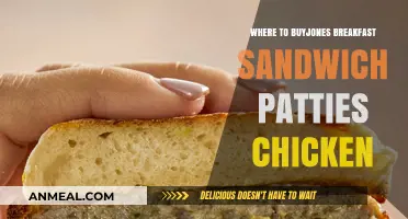 Where to Buy Jones Chicken Breakfast Sandwich Patties: Top Retailers
