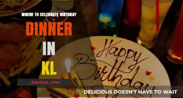 Top KL Birthday Dinner Spots: Celebrate in Style and Flavor