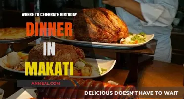 Top Makati Birthday Dinner Spots: Celebrate in Style and Flavor