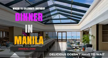 Top Birthday Dinner Spots in Manila for an Unforgettable Celebration