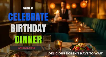 Top Birthday Dinner Spots: Celebrate Your Special Day in Style
