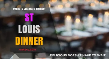 Top St. Louis Dinner Spots for Unforgettable Birthday Celebrations