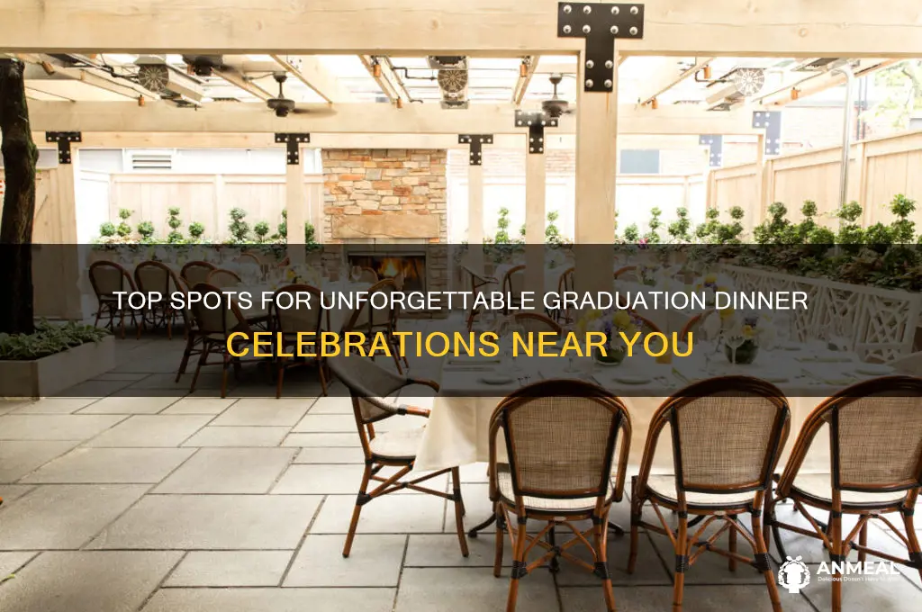 where to celebrate graduation dinner