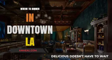 Discover Downtown LA's Best Dinner Spots: A Foodie's Guide