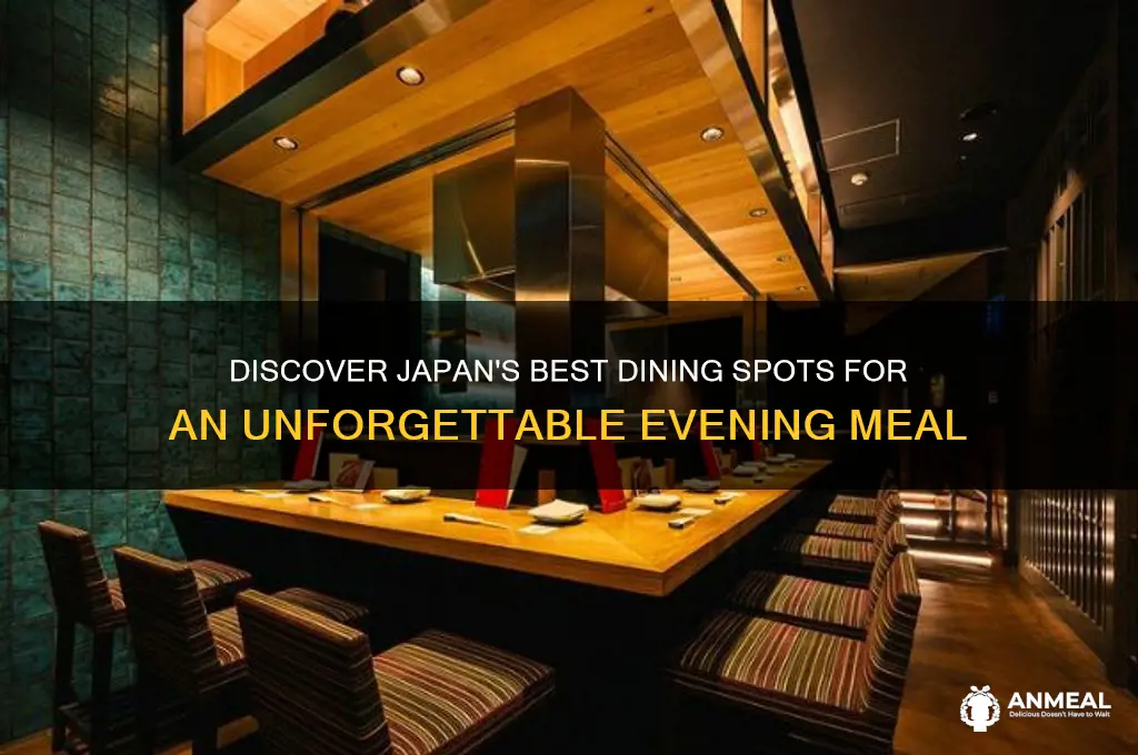 where to dinner in japan