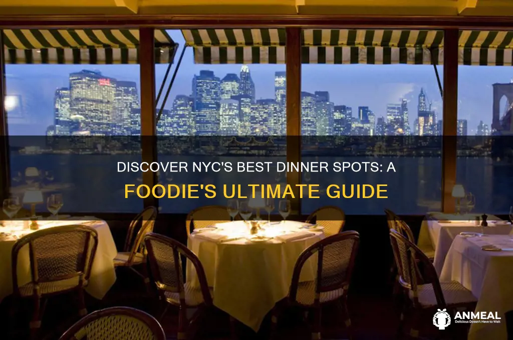where to dinner in nyc