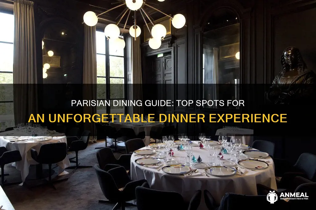 where to dinner in paris