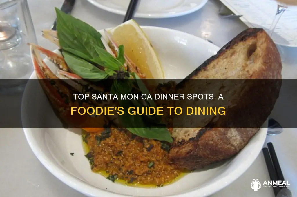where to dinner in santa monica