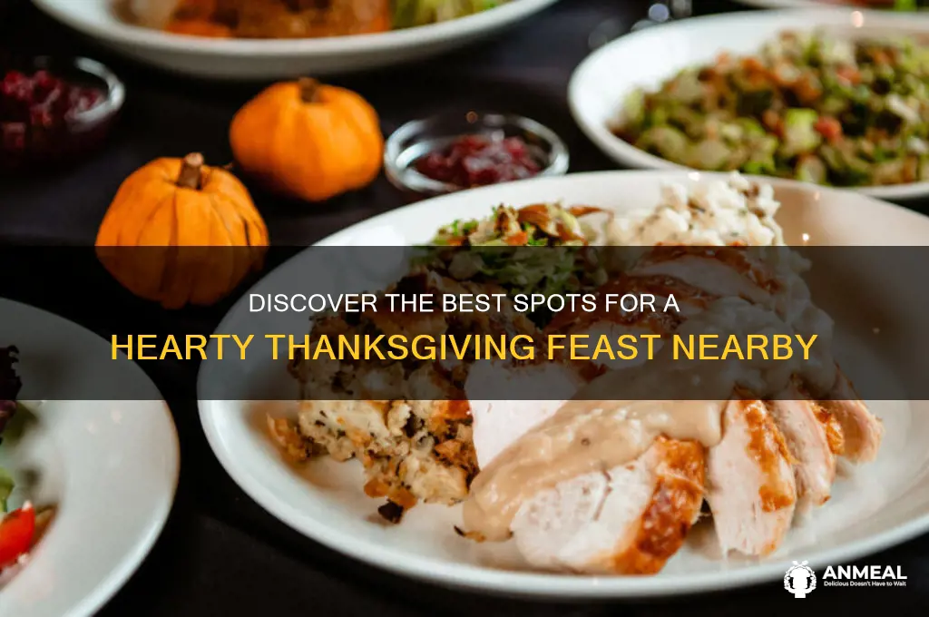 where to find a tyanksgiving dinner