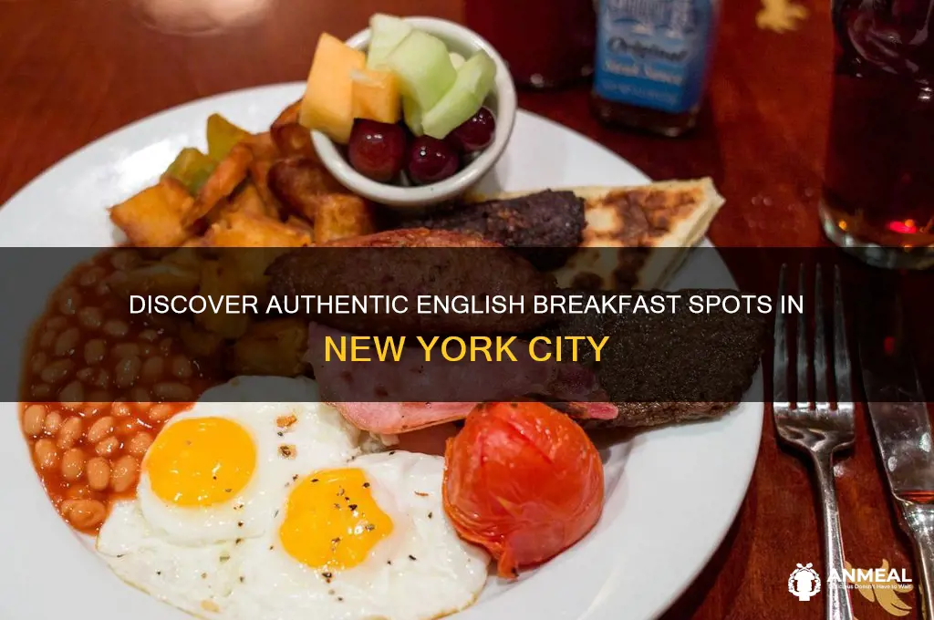 where to find english breakfast in new york