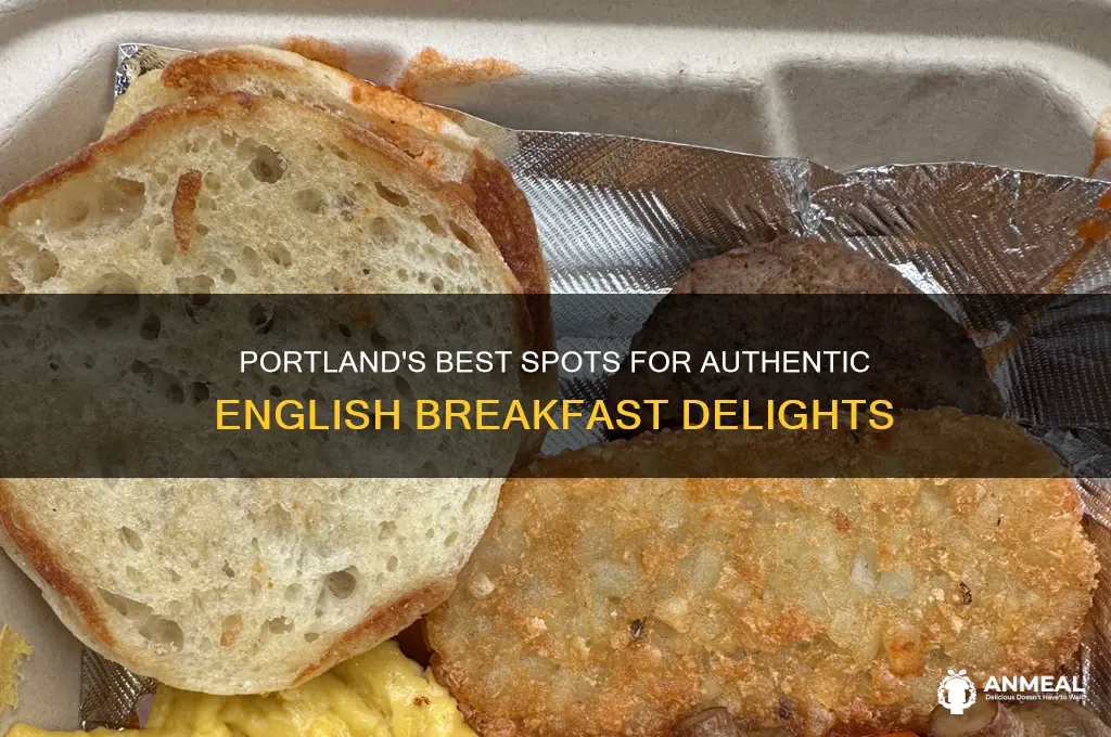 where to find english breakfast in portland