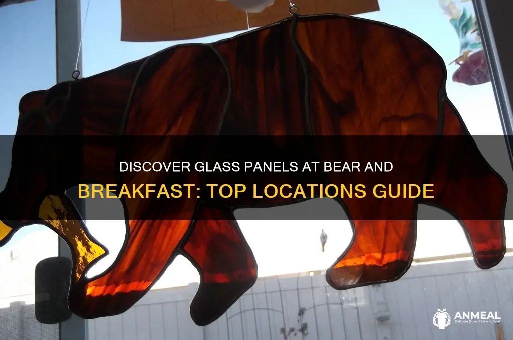 where to find glass panels bear and breakfast