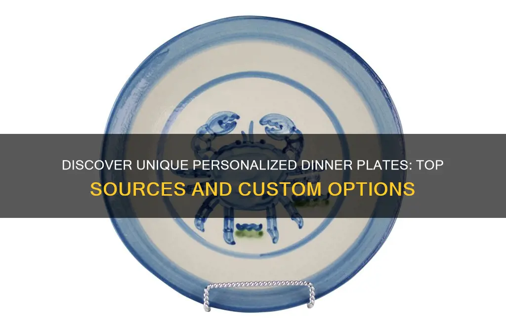 where to find personalized dinner plate