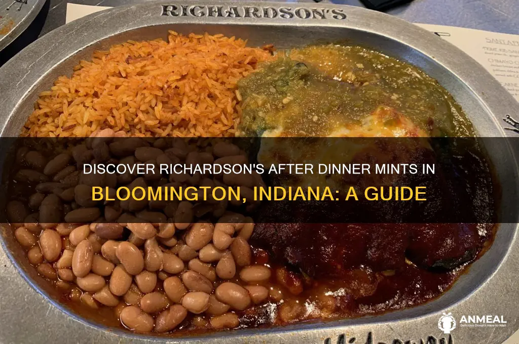 where to find richardsons after dinner mints in bloomington indiana