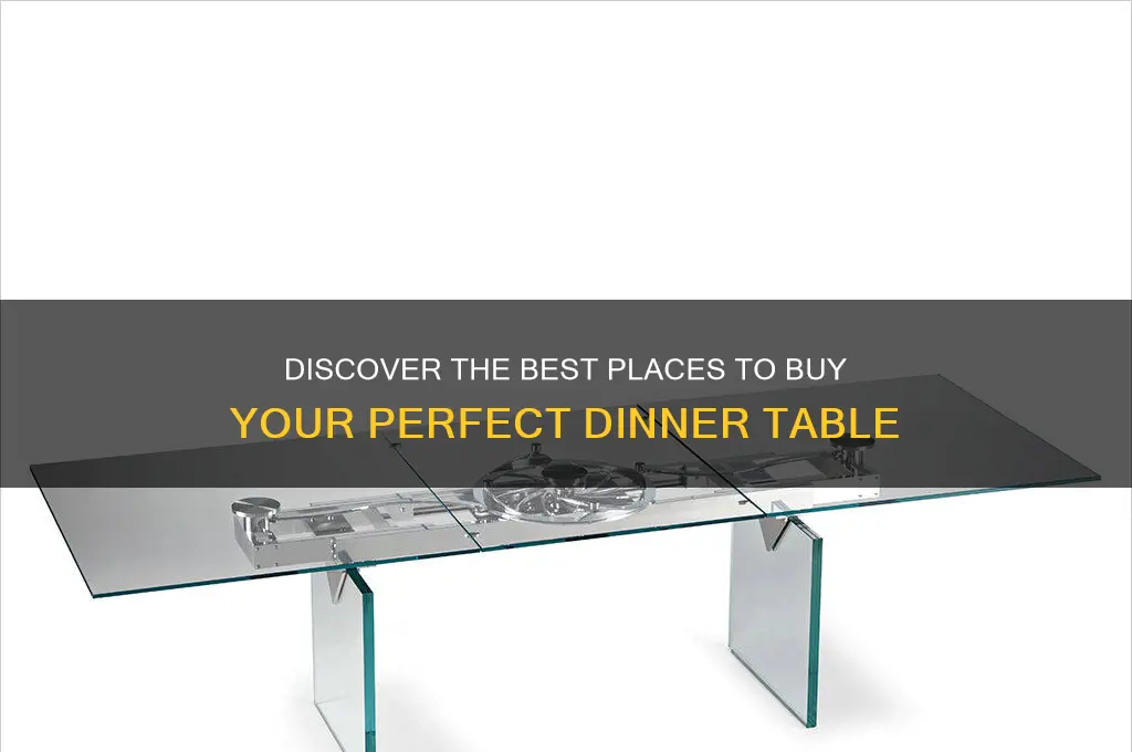 where to get a dinner table