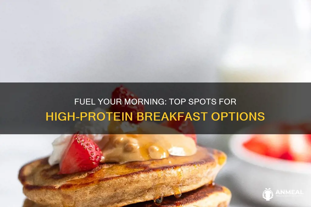 where to get a high protein breakfast