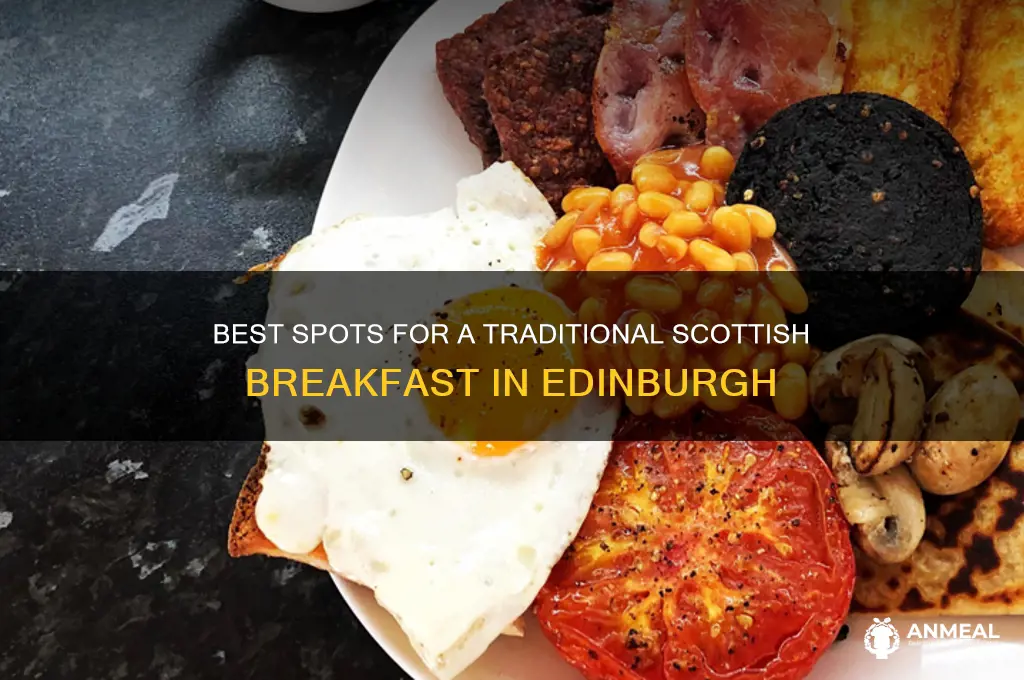 where to get a scottish breakfast in edinburgh