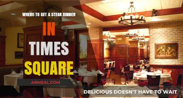 Best Steak Dinners in Times Square: Top Restaurants to Try