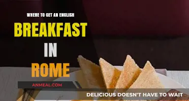 Best Spots for a Traditional English Breakfast in Rome, Italy