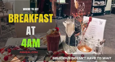 Early Bird's Guide: Best 4 AM Breakfast Spots Near You
