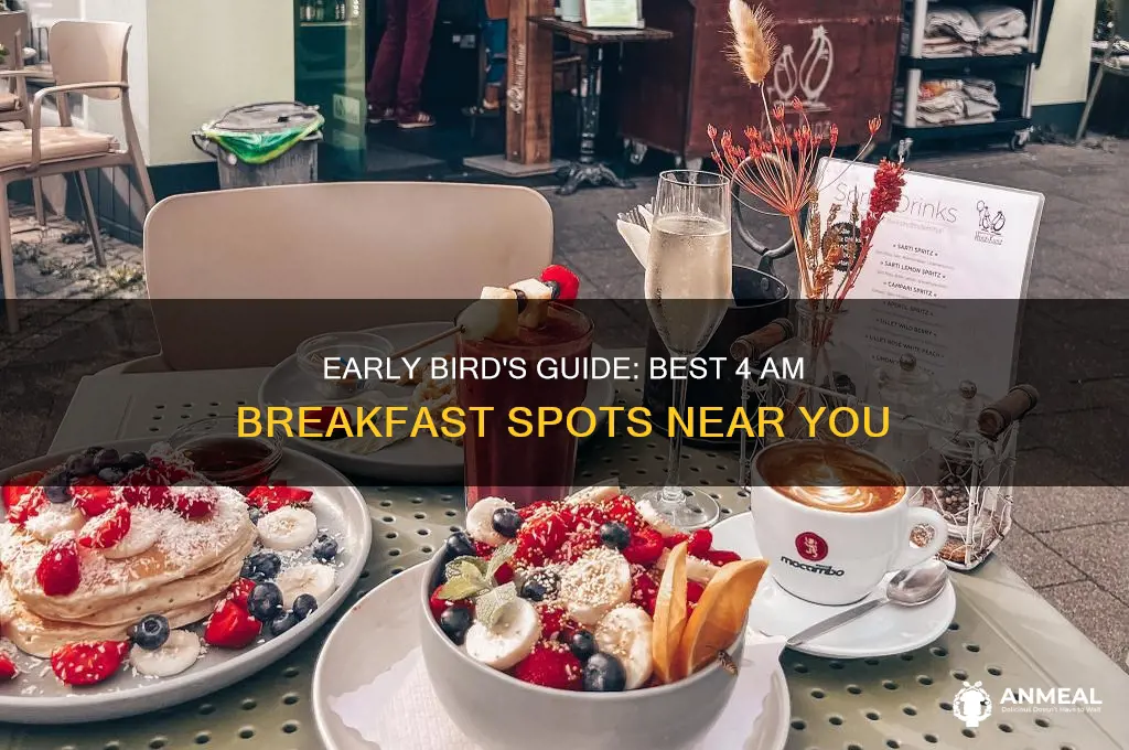 where to get breakfast at 4am