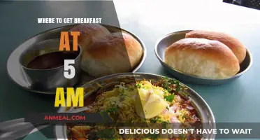 Early Bird's Guide: Best 5 AM Breakfast Spots Near You