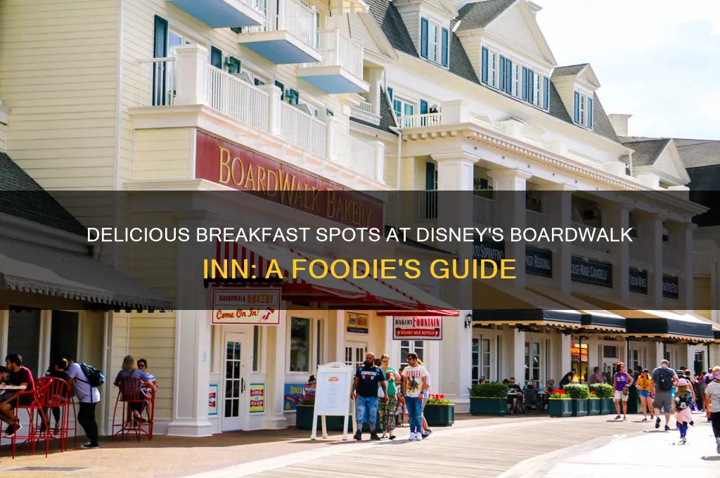 where to get breakfast at disney