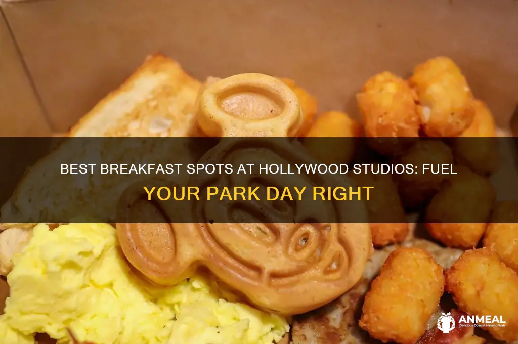 where to get breakfast at hollywood studios