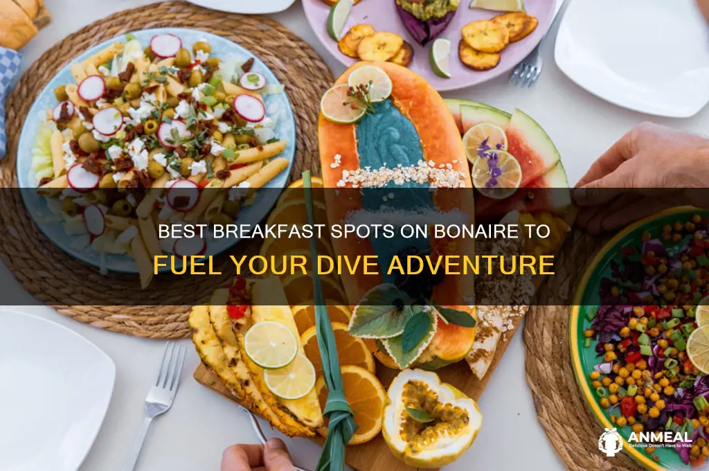 where to get breakfast before diving on bonaire