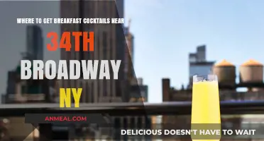 Best Breakfast Cocktails Near 34th & Broadway, NYC: Top Spots