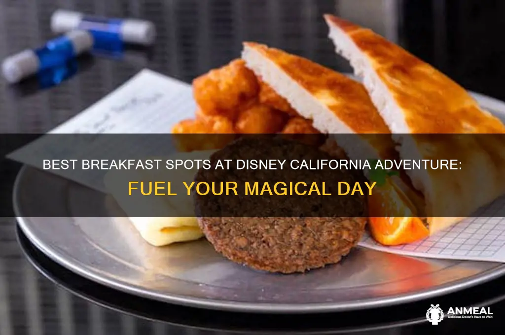 where to get breakfast disney california adventure