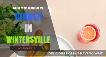Wintersville's Cozy Spots for Breakfast-for-Dinner Delights in Winter