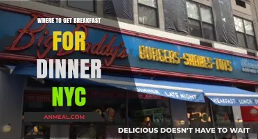 NYC's Best Spots for Breakfast Dinner Delights Anytime