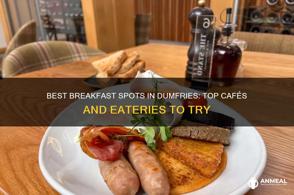 where to get breakfast in dumfries