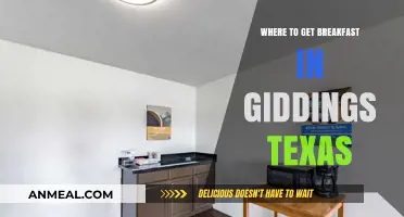 Best Breakfast Spots in Giddings, Texas: A Local's Guide