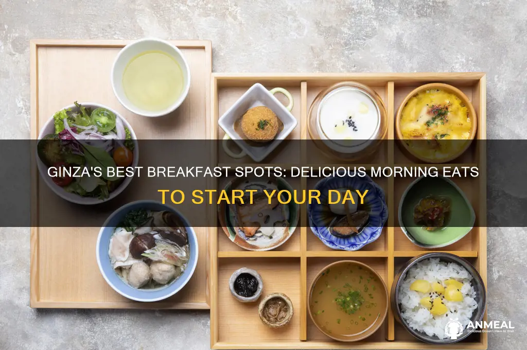 where to get breakfast in ginza