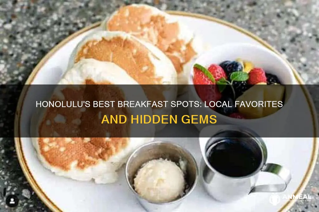 where to get breakfast in honolulu